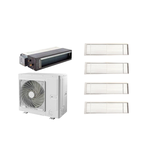 Aire Acondicionado Split de Alta Potencia con Frecuencia Variable R32 para Calefacción y Refrigeración, Tipo Ducto, para Auto/RV y Uso Doméstico, Garantía de 3 Años - Product Image 1