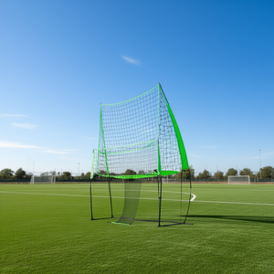 Filet d'entraînement de volley-ball 8x11 pieds, maille verte, réglable, équipement d'entraînement intérieur/extérieur - Product Image 2