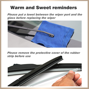 Tergicristallo 12 "posteriore lama tergicristallo e Set di bracci per <span class=keywords><strong>Toyota</strong></span> <span class=keywords><strong>Yaris</strong></span> 1999-2005 giapponese - Product Image 6