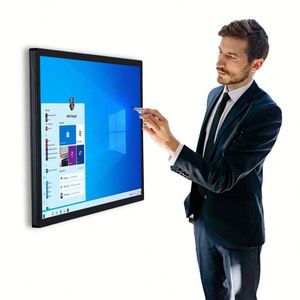 4K màn hình hiển thị RS232 Treo Tường 21.5 32 43 55 65inch 5 gam <span class=keywords><strong>Wifi</strong></span> HD Màn hình cảm ứng màn hình với Android - Product Image 1