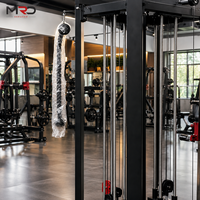 MRD-B1400-1 Equipo de Gimnasio Multifuncional Comercial de 5 Estaciones, Máquina de Entrenamiento de Fuerza Multifuncional para Gimnasio