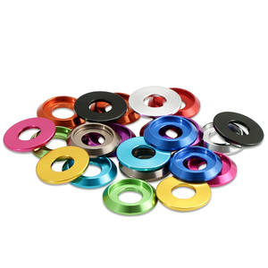 Arandela de cono de aleación de aluminio, junta de tornillo de cabeza de copa cónica, arandela de guardabarros avellanada cónica - Product Image 2