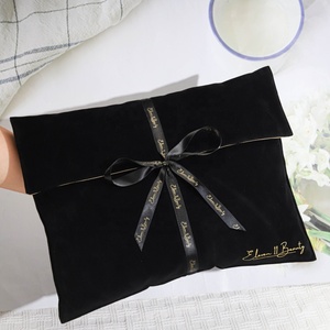 35*30Cm vestiti di velluto per bambini busta custodia per <span class=keywords><strong>scarpe</strong></span> con Logo personalizzato stampato in pelle scamosciata regalo fascio di capelli patta polvere busta di velluto - Product Image 5