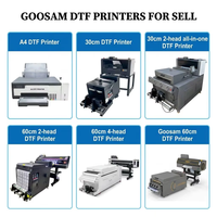 Impresora DTF Goosam de 60 cm con Cabezales Duales XP600 I3200 I1600, Máquina Industrial de Impresión de Prendas para Camisetas