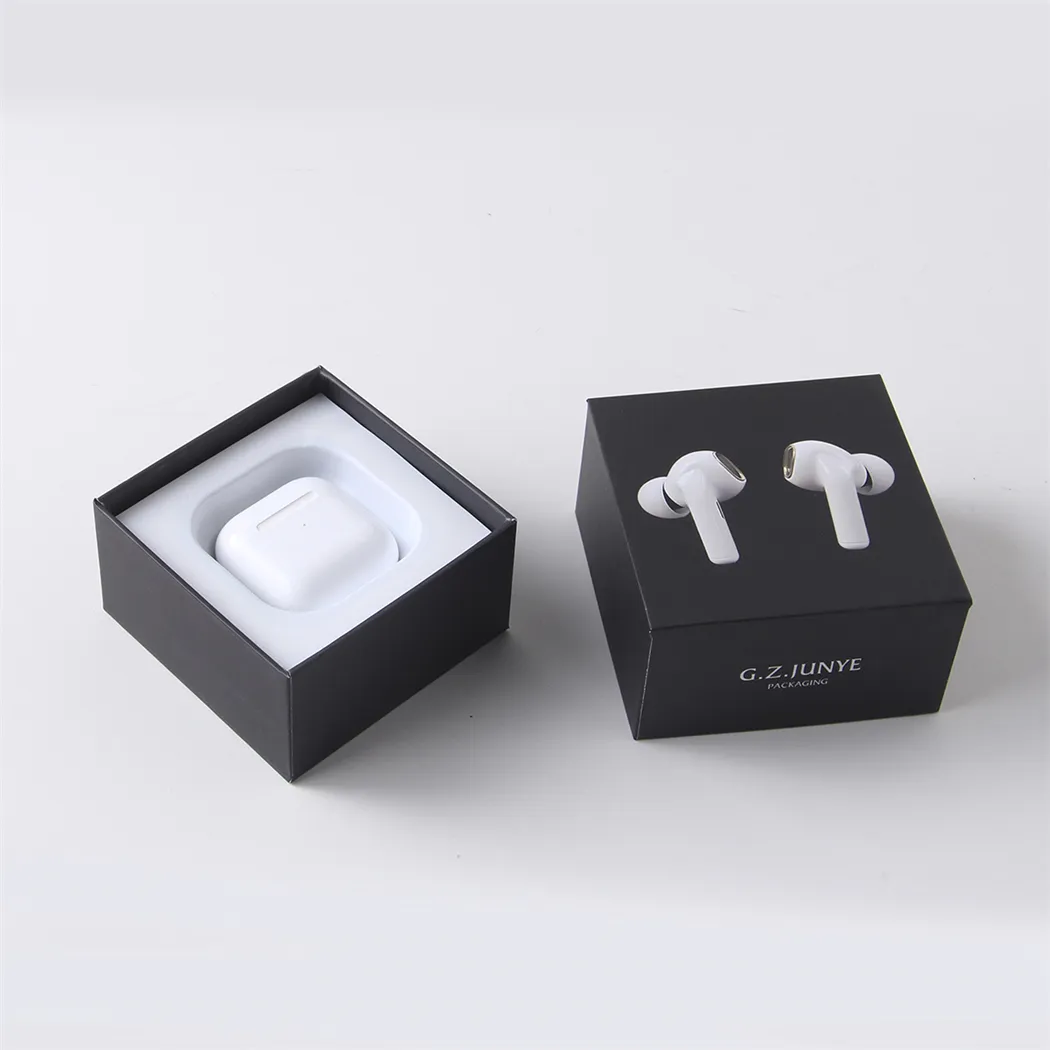 fast ship ready order avec wireless joyeros emballage earring customize own paper earphones headphones packaging boxes