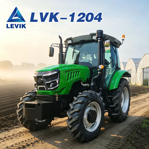 Tracteur agricole puissant 120 CV 4x4, machine agricole robuste pour labour profond sur terres sèches et remise en état de terres accidentées - Product Image 1
