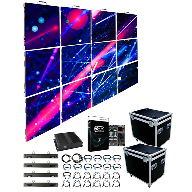 Starshine Full Color HD LED Video Wall Portable Rental Panel for Concerts Weddings Studios-P3.9 4K Animation IP68 3-Year