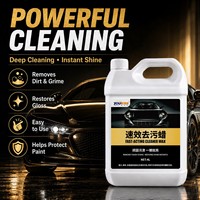 Cire nettoyante rapide 4L pour voiture, élimination puissante des taches, restauration de la brillance, cire de detailing pour peinture automobile