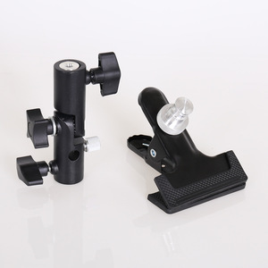 E-mount Heavy Duty Clip With <b>Reflector</b> Holder For Flash Units <b>Photography</b> Accessory - Product Image 2