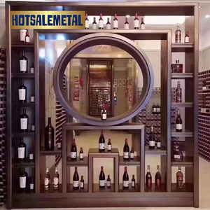 Paravent décoratif moderne en acier inoxydable doré sur mesure, séparateur de pièce pour salon et chambre, fabriqué à Foshan. - Product Image 4