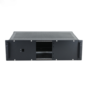 Độ chính xác cao tùy chỉnh màu đen anodized 3U 19 inch Rackmount nhôm cấu trúc hồ sơ subrack bao vây - Product Image 4