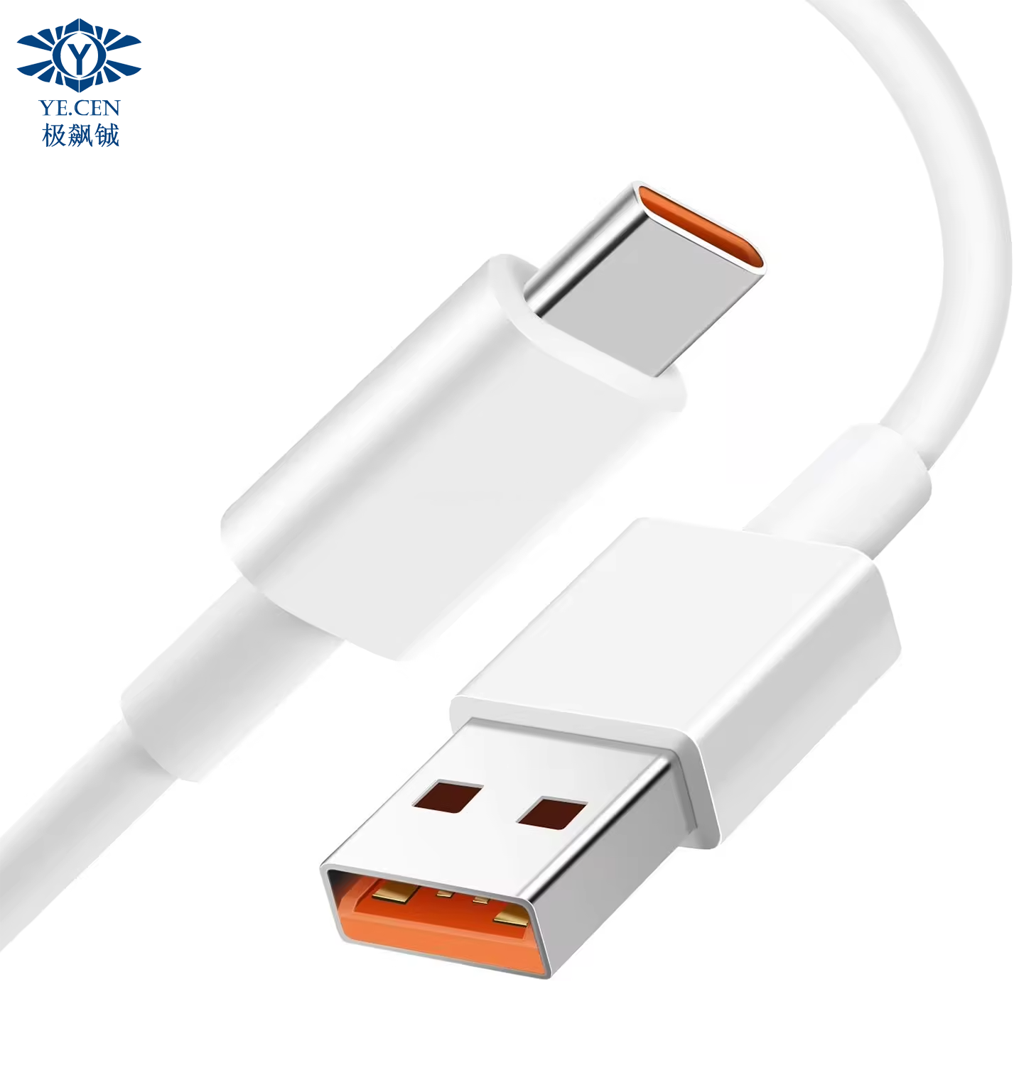 White 6A cable u-c