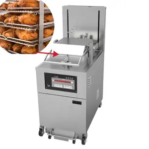 Freidora a presión automática de alta calidad para pollo eléctrico 8hd/freidora de pollo frito a gas 25l KFC