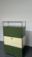 Bureau de travail modulaire en acier inoxydable, personnalisable