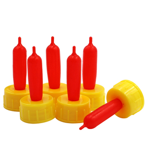 Dot lembut domba hewan tahan lama, plastik dot pemberi makan susu domba bayi kambing - Product Image 2