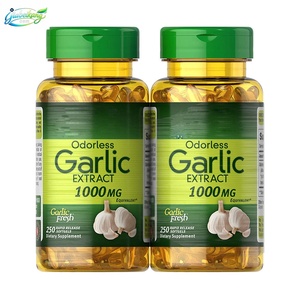 Gmp Fabriek Levert Oem Knoflook Zachte <span class=keywords><strong>Capsules</strong></span> Knoflook Biologische Extract Zachte Gel Voedingssupplementen - Product Image 1