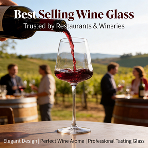 Bicchieri da Vino Josephine Trasparenti Fatti <span class=keywords><strong>a</strong></span> Mano, Calici in Cristallo Stile Tedesco Classico per Uso Domestico e Feste, Personalizzabili - Product Image 3