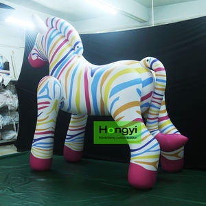 <span class=keywords><strong>Cebra</strong></span> inflable <span class=keywords><strong>de</strong></span> campaña publicitaria decorativa <span class=keywords><strong>de</strong></span> PVC <span class=keywords><strong>de</strong></span> alta calidad a gran escala - Product Image 4