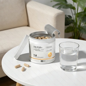 Merrynewon Pharmaceutical Use Customized Aluminum Jar for Dietary Supplements Food Storage <b>Container</b> for Powder - Product Image 4