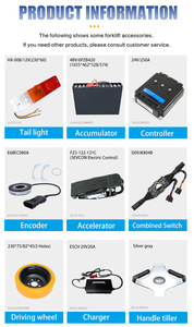 Precio bajo de fábrica, piezas de repuesto para montacargas Linde, piezas para montacargas eléctricas, controlador de rueda de accionamiento ligero - Product Image 4