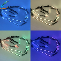Plaques LED SRGBA à changement de couleur pour phares et feux de jour (DRL) Infiniti 2010-2013 – Accessoires automobiles