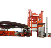 Équipement de recyclage d'asphalte, centrale de mélange d'asphalte de type stationnaire avec filtre à sac en Chine