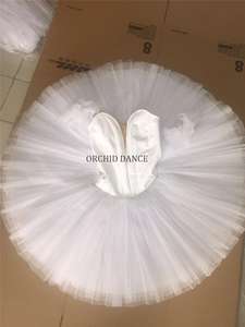 थोक कई रंग महिलाएं सफेद हंस झील पेशेवर बैले ट्यूटू वेशभूषा - Product Image 4