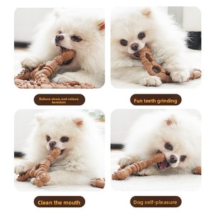 Jouet à mâcher pour chien, bâton à mâcher pour nettoyer les dents, résistant aux morsures, pour l'entraînement et l'auto-entretenissement - Product Image 4