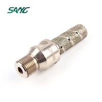 Broca de Diamante para Máquina CNC de Alta Eficiencia SANG, Broca de Diamante para Perforación de Granito, Mármol y Piedra Dekton