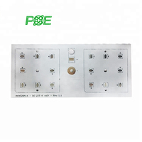 Carte de circuit imprimé (PCBA) pour driver LED haute puissance, technologie IMST, en aluminium multicouche, avec noyau métallique, unités d'alimentation 1oz cuivre HSAL ENIG OSP