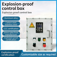 Boîtier de distribution d'énergie antidéflagrant pour l'industrie chimique et minière (ATEX) - Qualité industrielle 220V/380V 16A, construction en acier, fabriqué en Chine