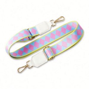 Wholesale Adjustable Widening <b>Backpack</b> Ribbon Accessories Color Stripe Long Handbag Shoulder Strap - Product Image 4
