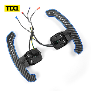 Palancas de cambio magnéticas de fibra de carbono TDD LED para volante de Audi serie C8 A6 A7 S6 S7 RS6 RS7 - Product Image 1
