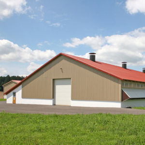 Structure en acier de construction, système de maison fermée pour volaille avec ensemble complet de poulet automatique élevage de volaille - Product Image 5