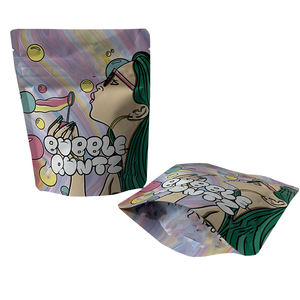 Bolsas Mylar de 3.5g con Cierre Hermético, Personalizadas con Logotipo Impreso Digitalmente, a Prueba de Olores, Tipo <span class=keywords><strong>Cali</strong></span> Packs - Product Image 4