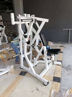 Machine de musculation isolalette à charge par plaques pour entraînement de force, usage commercial, unisexe, pour musculation, vente directe usine