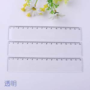 Reglas pequeñas de 6 <span class=keywords><strong>pulgadas</strong></span> para niños, de plástico con regla escolar <span class=keywords><strong>pulgadas</strong></span> y centímetros, regla de Niños de colores surtidos para la escuela - Product Image 6