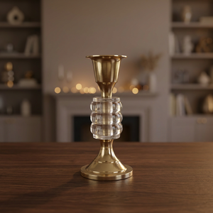 <b>Brass</b> <b>Candle</b> <b>Holder</b>-Handmade Durable Home Decoration - Product Image 1
