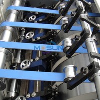 Mosun MSKC-1000M Semi-Automatische V-Groefmachine Kartonnen Stijve Doos Voor Wijnkist Juwelendoos En Boekomslag