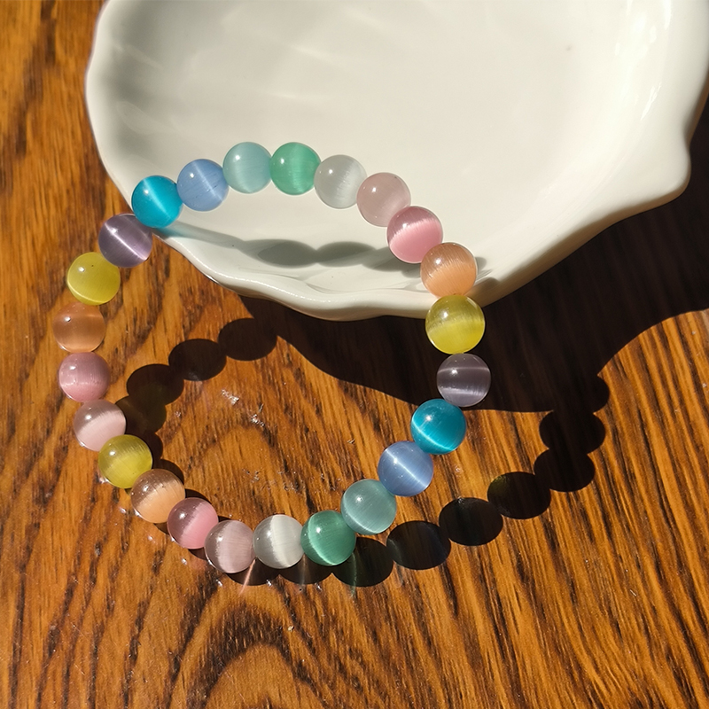 Bracelets en pierre œil-de-chat