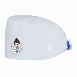 مستشفى احترافي مخصص من Ogo للإناث ، غطاء طبي منفوش بغطاء كلورين قابل للغسل لزي الطاقم الطبي - Product Image 4