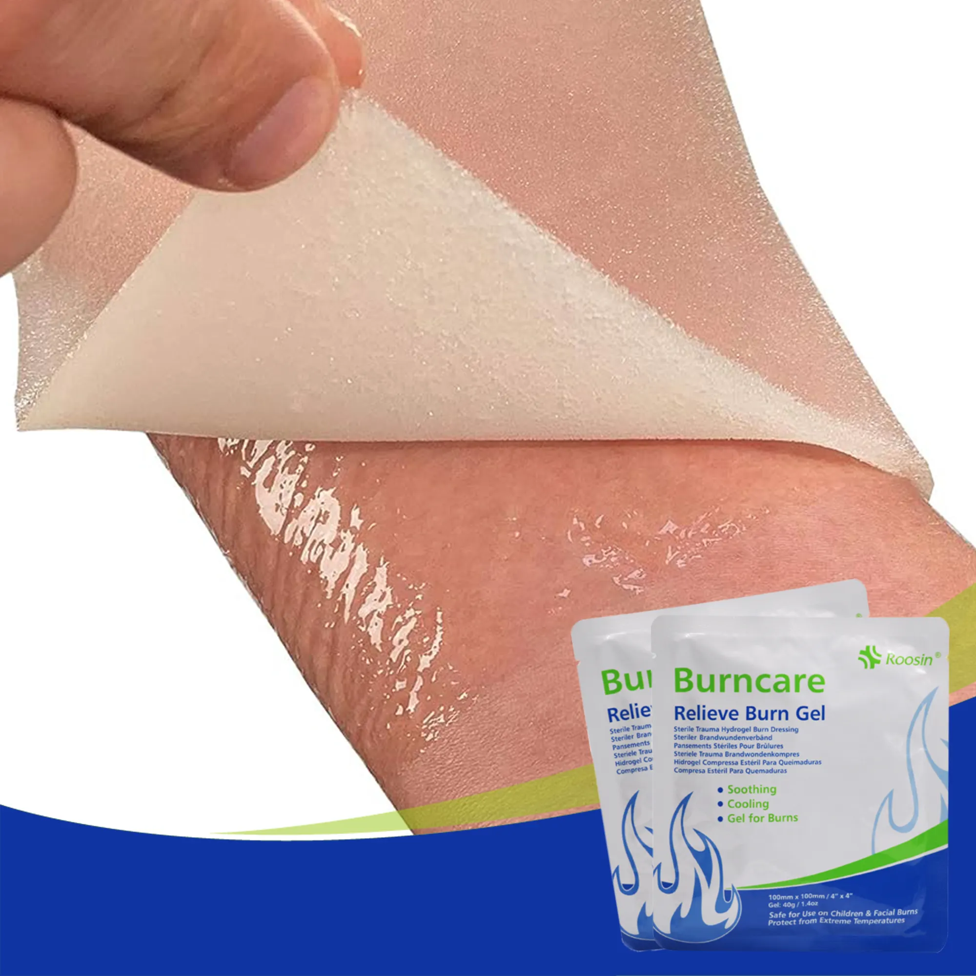 surgical dressing burn gel pad medical products