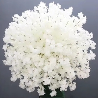 Boule de fleurs artificielles blanches de 60/80/100 cm, motif cerisier et rose, pour centre de table de mariage, décoration de banquet et allée florale