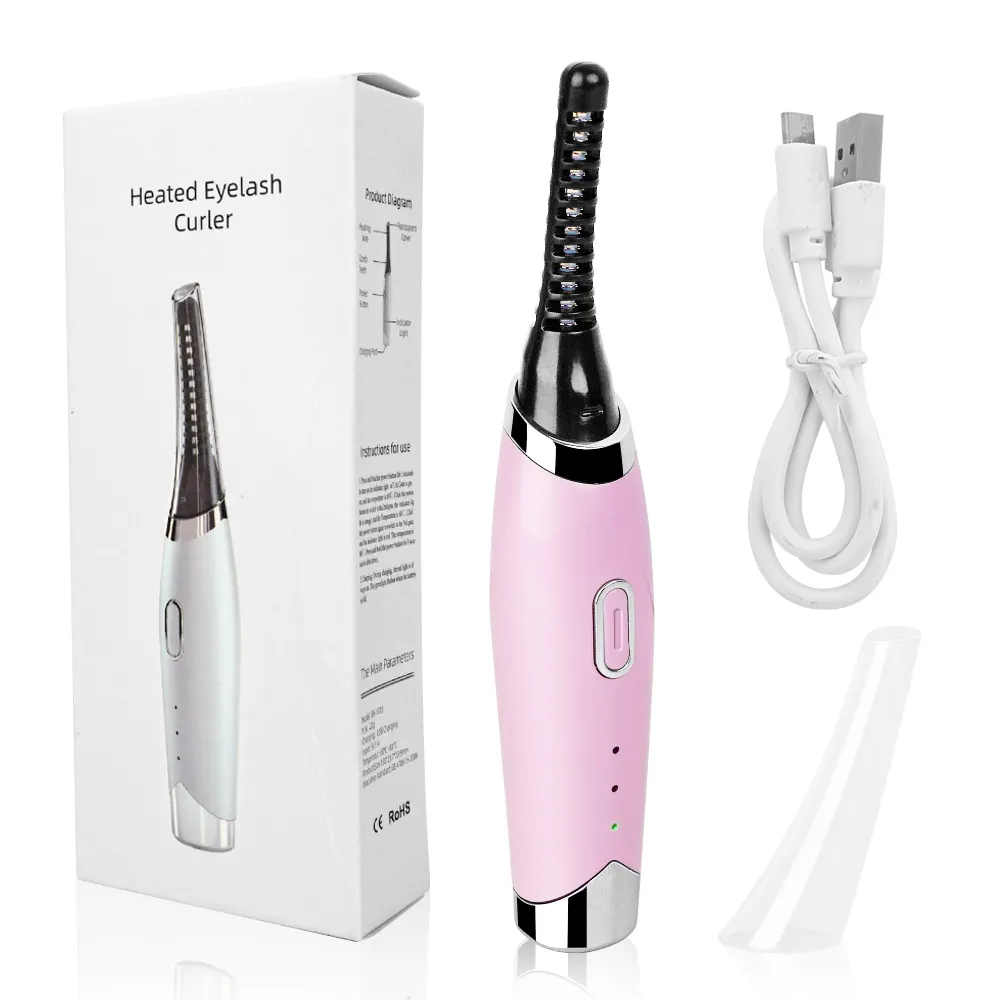 Rechargeable Electric Lash Curler Long Lasting Electric Heated Eyelash Curler