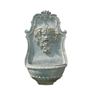 Fontaine murale extérieure en résine Art Déco à cascade en plusieurs niveaux avec finition naturelle pour <span class=keywords><strong>jardin</strong></span> et usage extérieur - Product Image 2