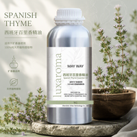 Huile essentielle de thym d'Espagne pour diffuseur - 100% pure, extrait naturel de plante, distillée, qualité thérapeutique |   Marque privée 10mL