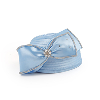 Offre Spéciale fait à la main hawaïen formel chapeau plus récent Chic tissu église chapeau parfait fantaisie perle chapeau de fête pour les femmes danse décoration