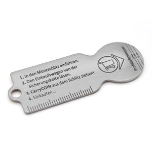 Metal Canadian Custom Anime Pet Salon Cat Printed Souvenir <b>Personalized</b> Shopping Cart Token <b>Keychain</b> - Product Image 3