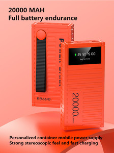 <span class=keywords><strong>Batterie</strong></span> <span class=keywords><strong>externe</strong></span> de secours pour téléphone portable avec double port USB, pour le camping en plein air, 20000 mAh - Product Image 5