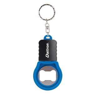 Bóng đèn hình dạng <span class=keywords><strong>LED</strong></span> <span class=keywords><strong>Keychain</strong></span> ánh sáng với màn hình lụa in logo nhựa mở chai <span class=keywords><strong>Keychain</strong></span> - Product Image 4
